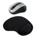 Promotek Wireless Mouse + Wrist Rest Mouse Pad